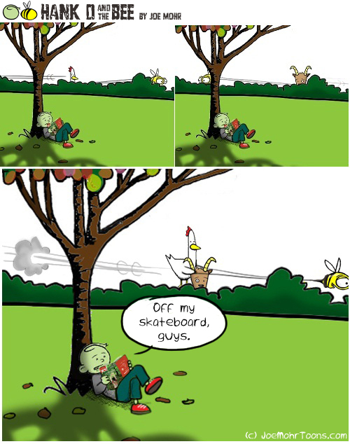 Hank D and the Bee: Outdoor Fun