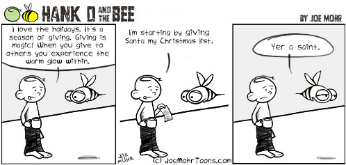 Hank D and the Bee: A Season of Giving