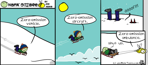 Hank D and the Bee: Zero-emissions vehicles
