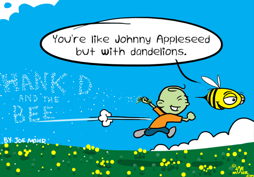 Hank D and the Bee: Henry Dandelionseed